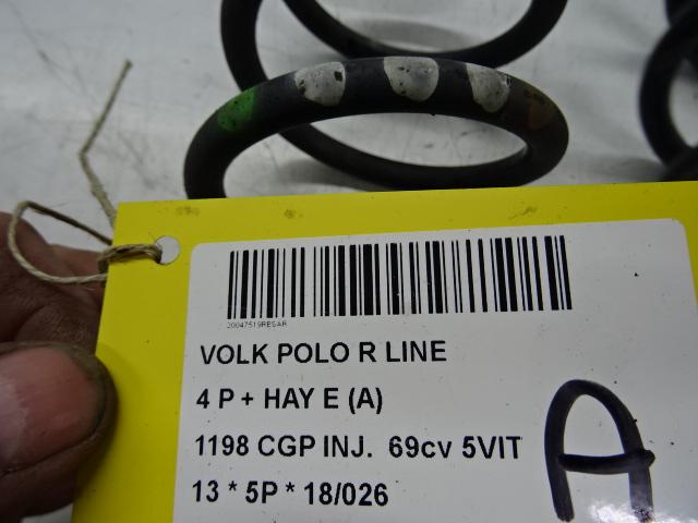 RESSORT DE SUSPENSION ARRIERE Volkswagen Polo V (6R), Volkswagen, Mevr. I. Hauben, Utilisé, Rue de l'Espoir 34 34
4030  GRIVEGNÉE, BE
