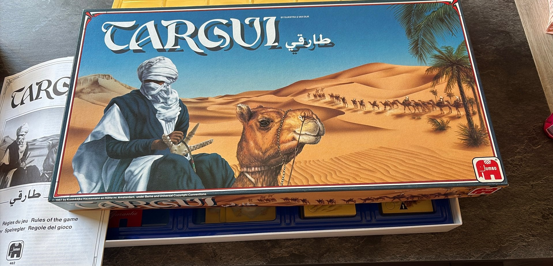Vintage Bordspel Targui – Jumbo (1977), Ophalen of Verzenden