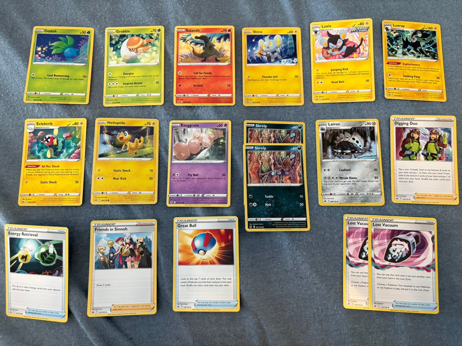 Pokemon crown zenith 2023, Ophalen, Zo goed als nieuw, Meerdere kaarten