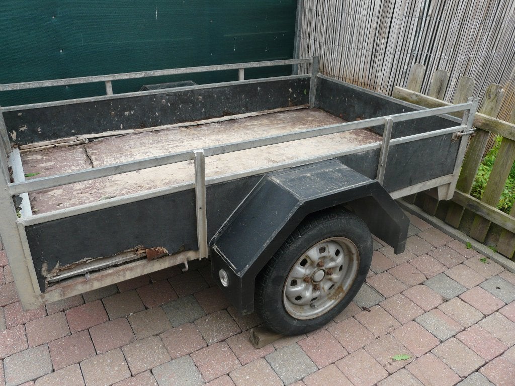 aanhangwagen, Ophalen, Gebruikt