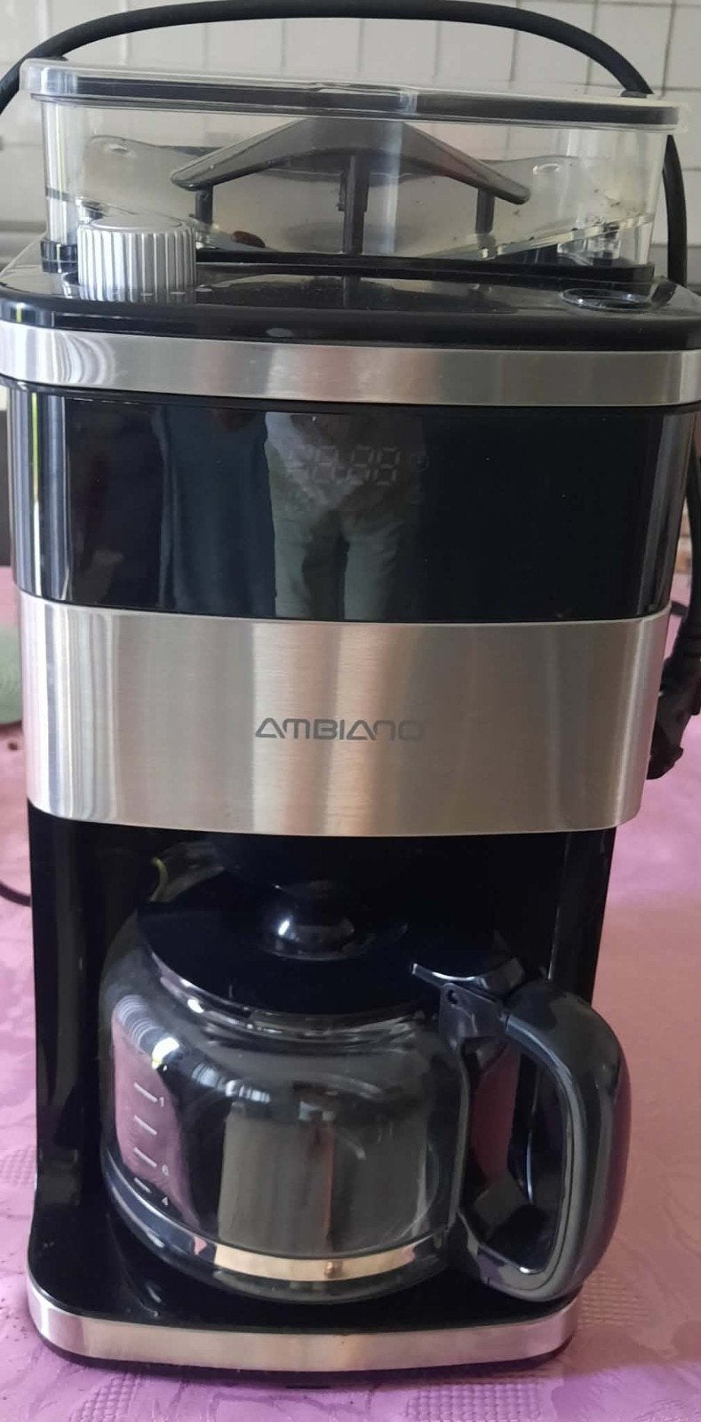 Koffiezetapparaat voor bonen, Ophalen