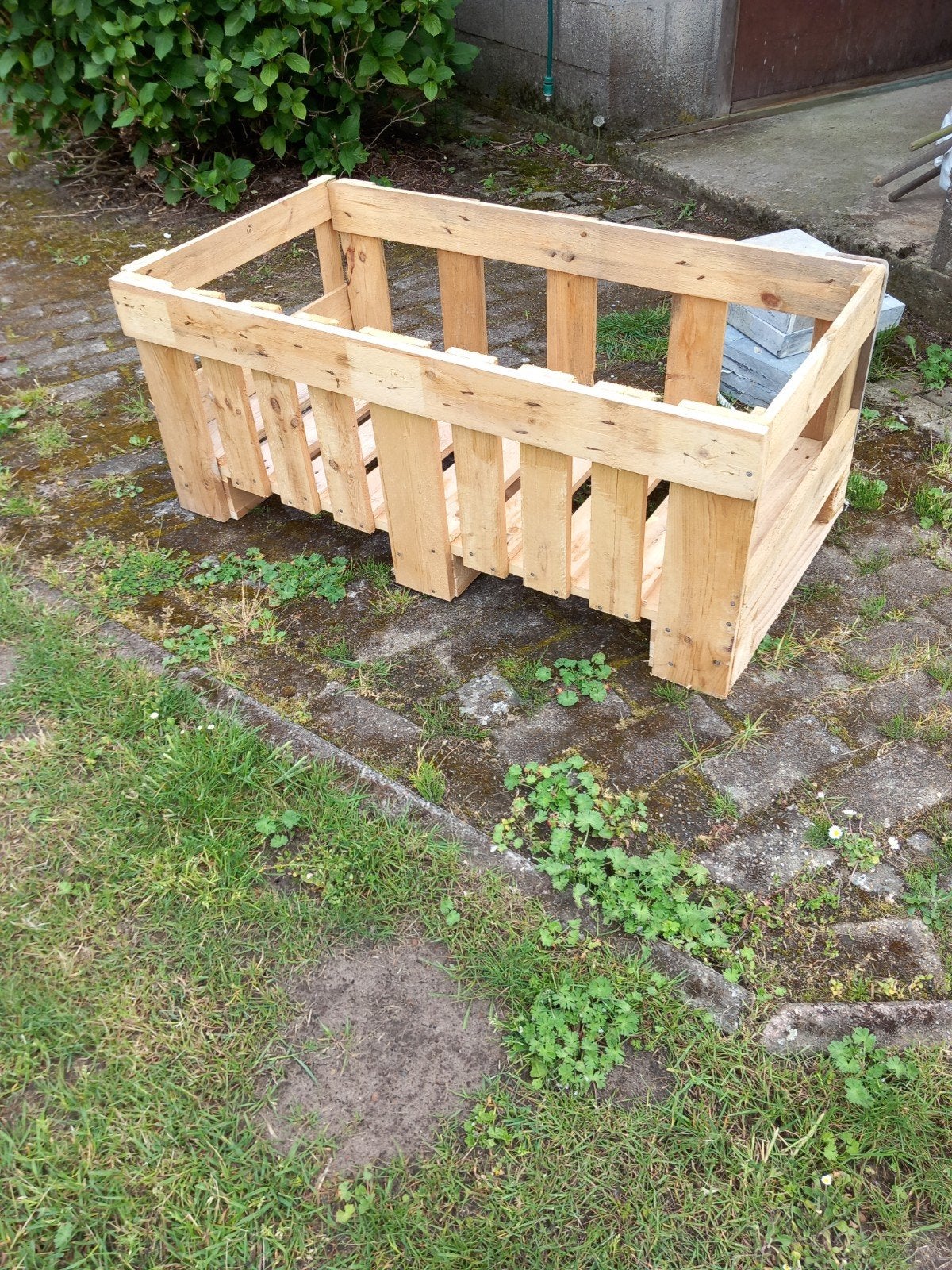 te koop vervoerbak, Ophalen