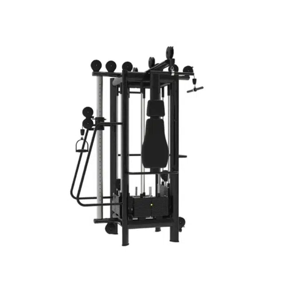 GymFit 4-Stack Multistation – Cable Jungle, Sport en Fitness, Fitnessmaterialen, Ophalen of Verzenden, Zo goed als nieuw, Benen