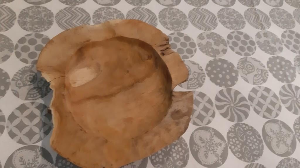 100 % natural teak schalen natuurlijke vorm nieuw 30 cm, Schaal, Rond, Nieuw, Ophalen of Verzenden