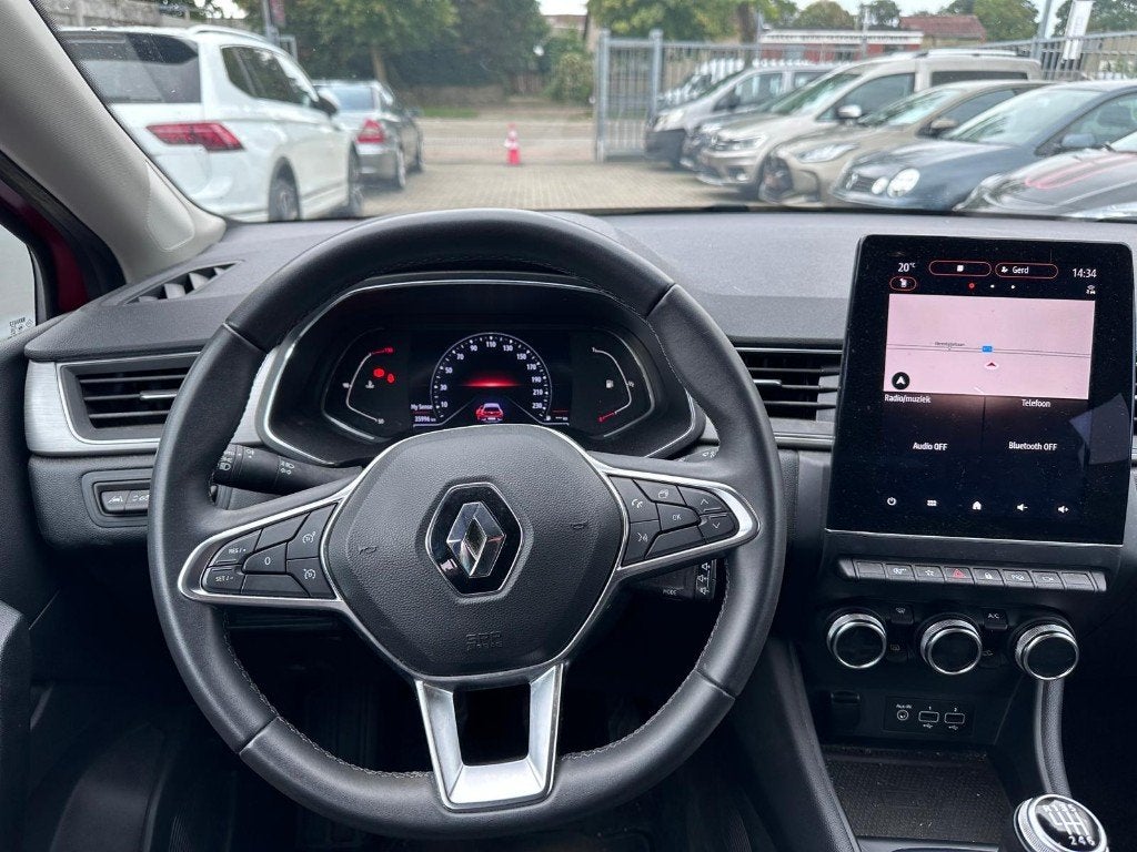Renault Captur 1.0 TCe Intens - 36.000KM - 360 Camera -, Voorwielaandrijving, Euro 6, 67 kW, Leder en Stof
