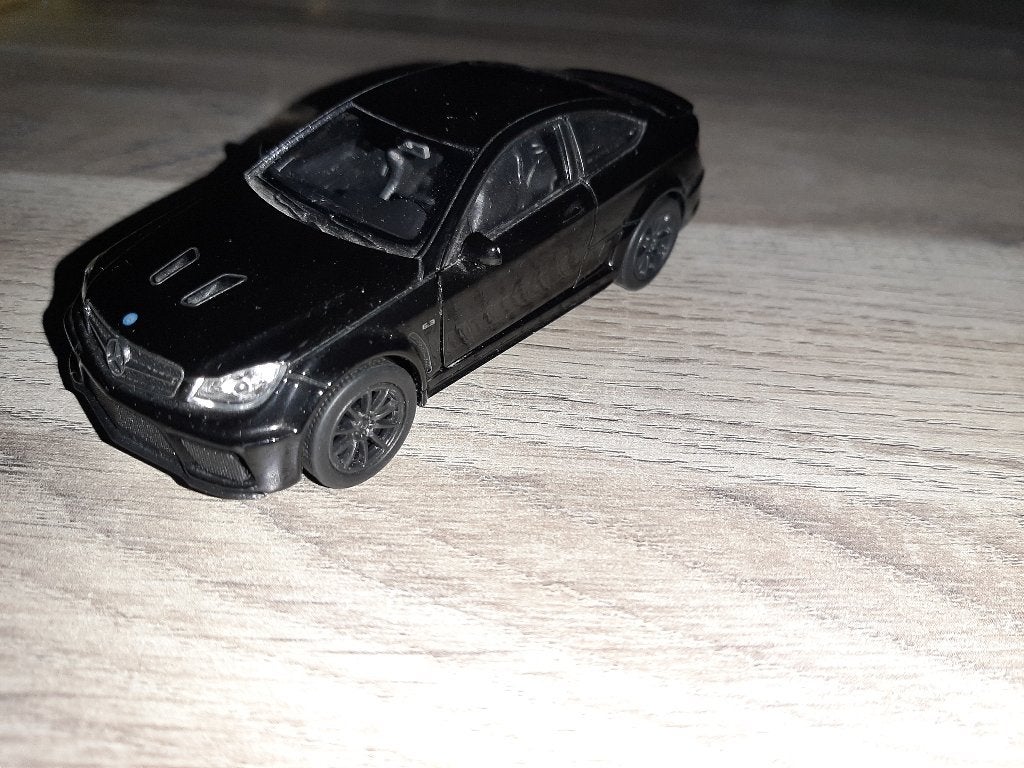 Welly Mercedes C-Klasse Coupe AMG (nearly mint), Ophalen of Verzenden, Zo goed als nieuw, Auto