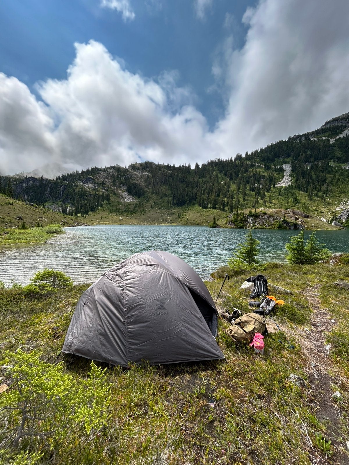 Tente Trekking Simond 3places, Caravanes & Camping, Tentes, Enlèvement, Comme neuf