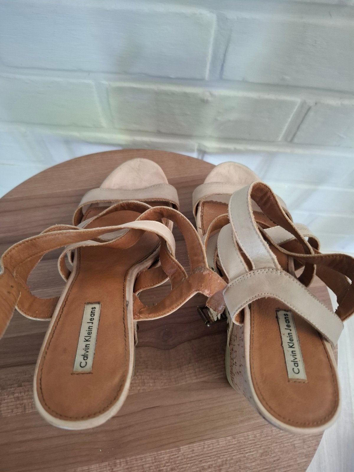 Sandales Calvin Klein taille 39, Enlèvement ou Envoi