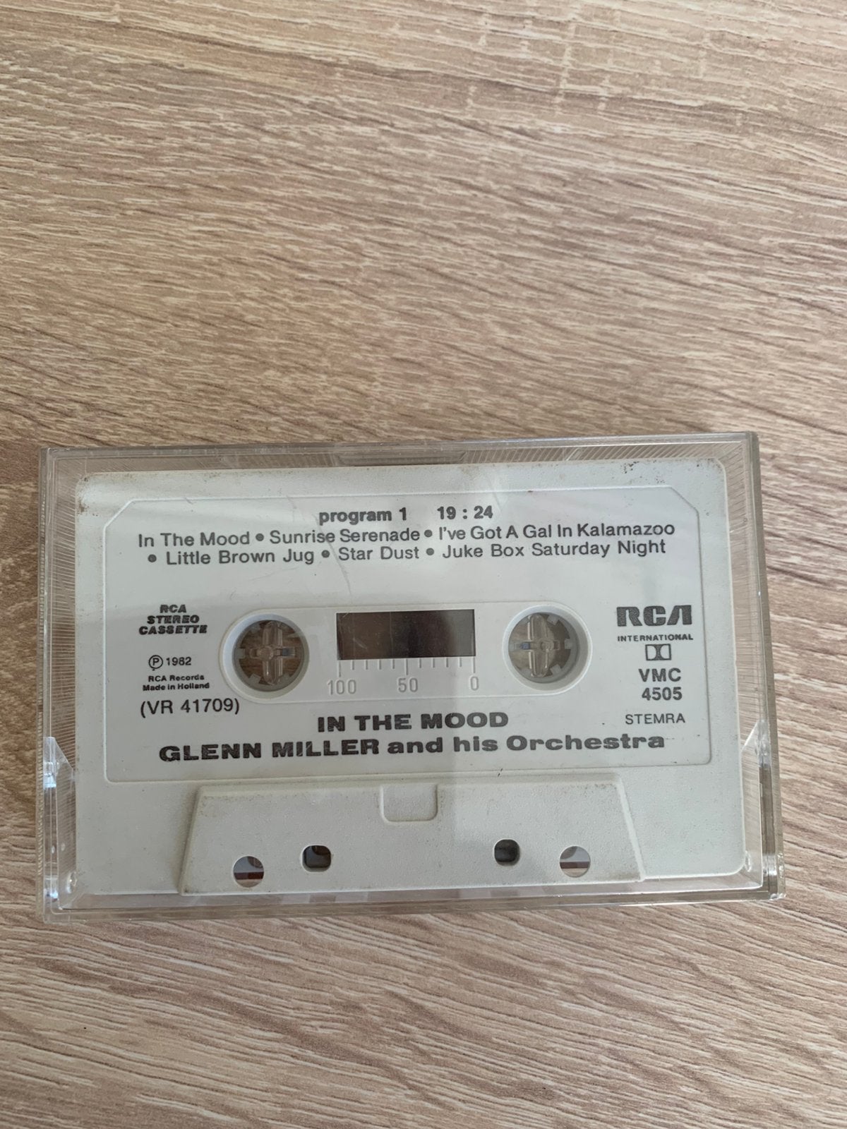 K7 Glenn Miller, Originale, Avec boîte de rangement, étagère ou coffret, Enlèvement, Utilisé