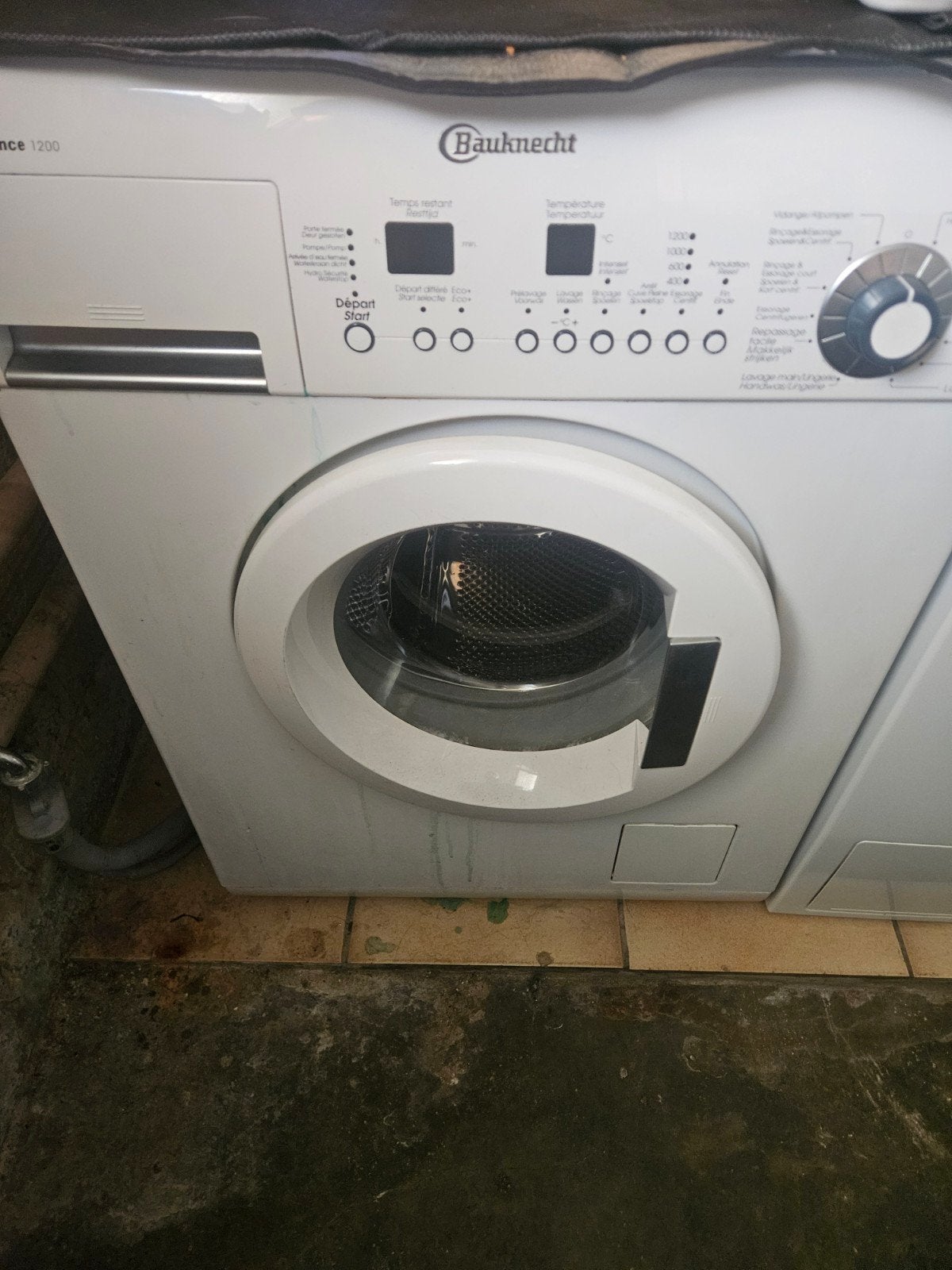 Machine à laver Bauknecht en bon état, Enlèvement