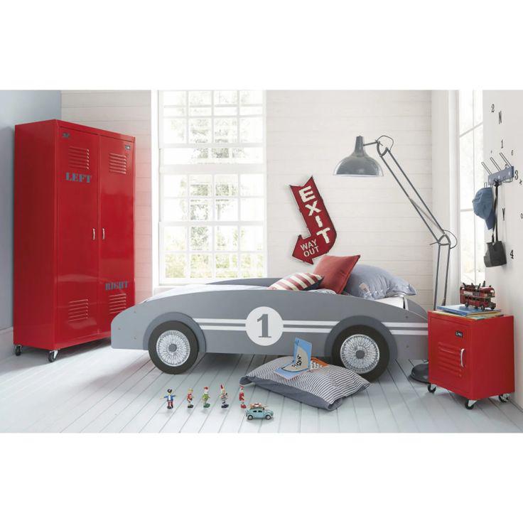 Kinderbed Vintage Race Car, Ophalen, Matras