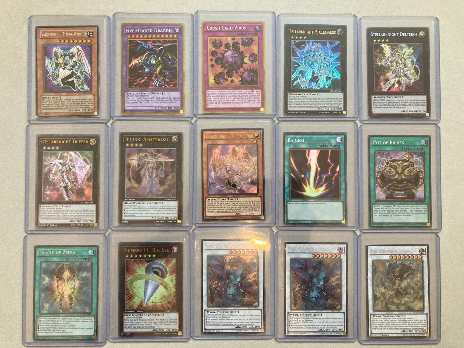 Yu gi oh kaarten, Enlèvement