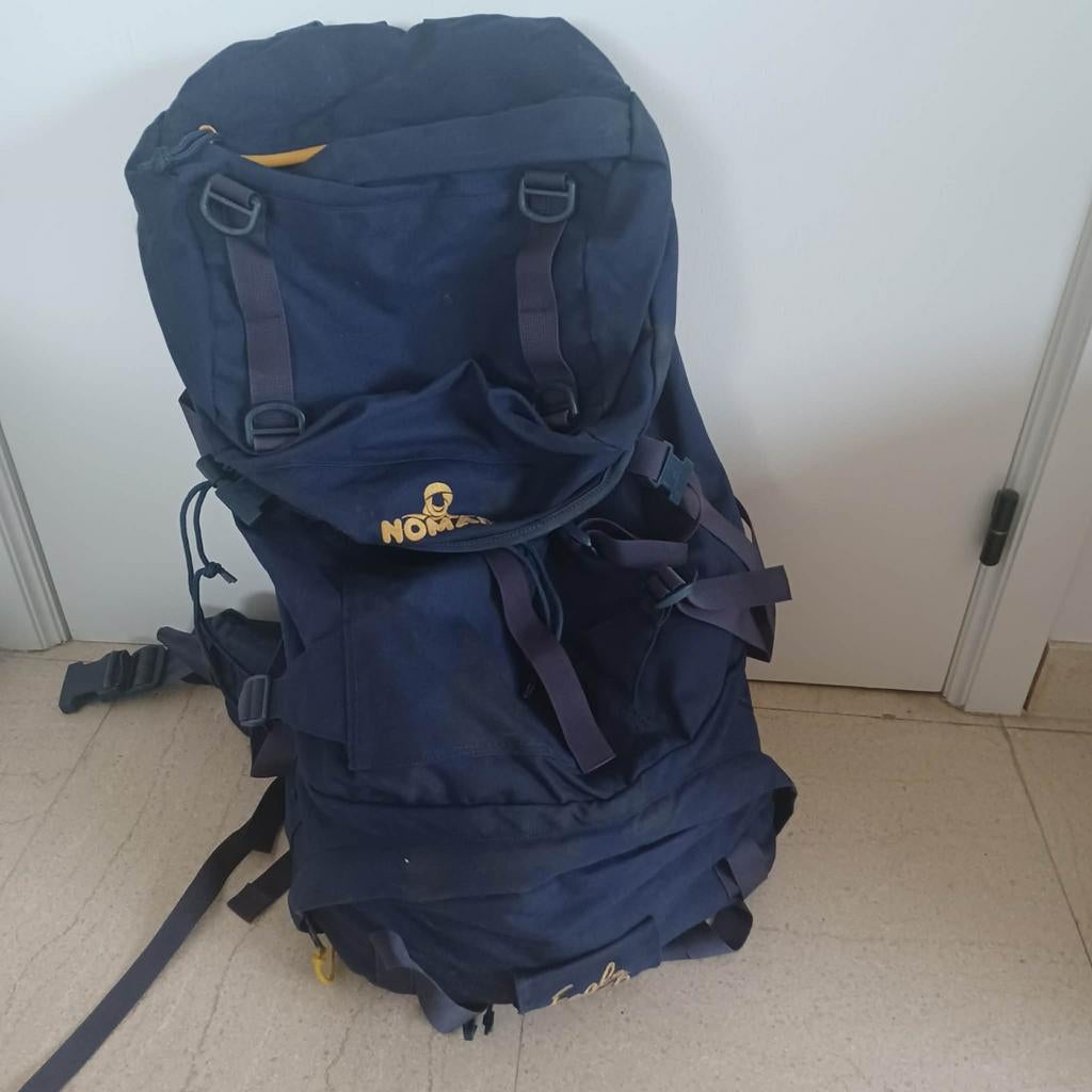 Kwaliteitsvolle rugzak Nomad 55 liter, Ophalen