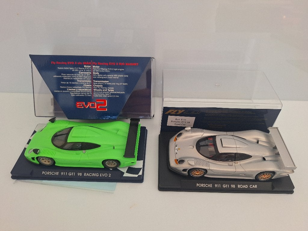Volez 2 x Porsche 911 GT1, Neuf, Autres marques, Électrique, Enlèvement ou Envoi