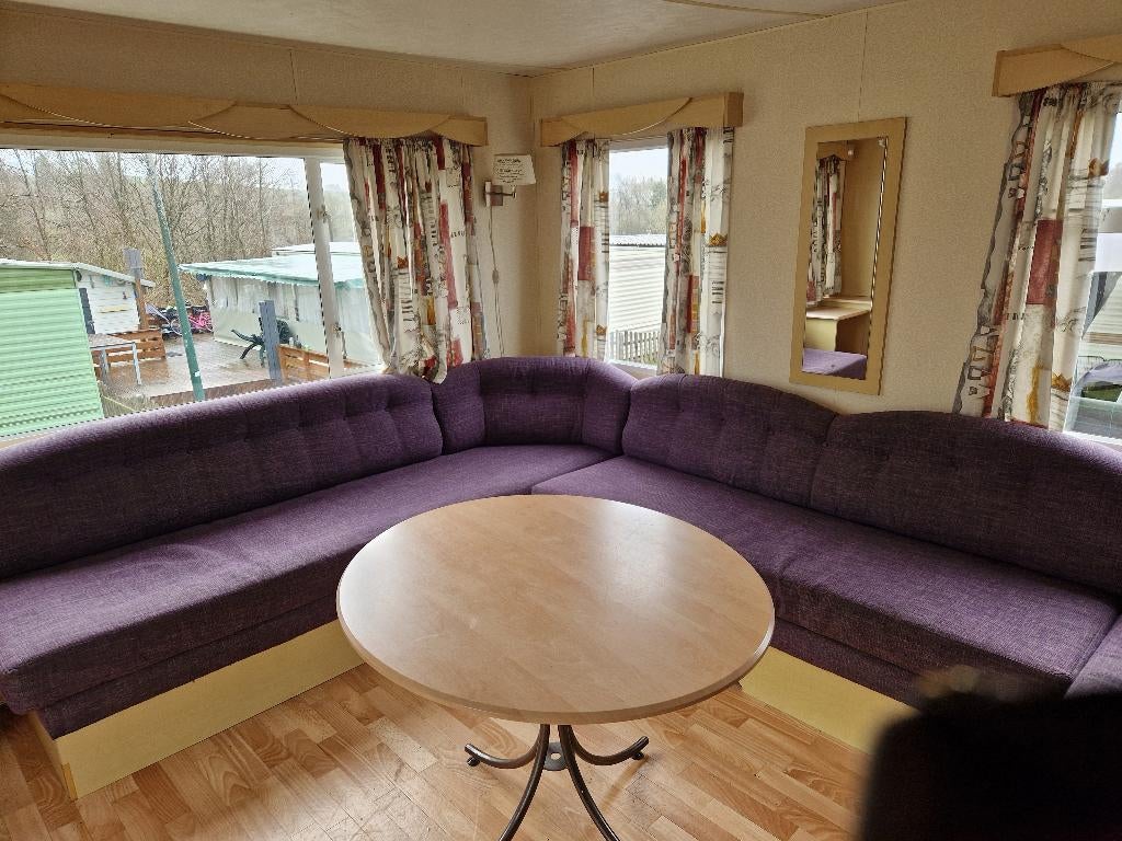 Mobil-home à louer ou à vendre dans les Ardennes belges, Caravanes & Camping, Jusqu'à 6