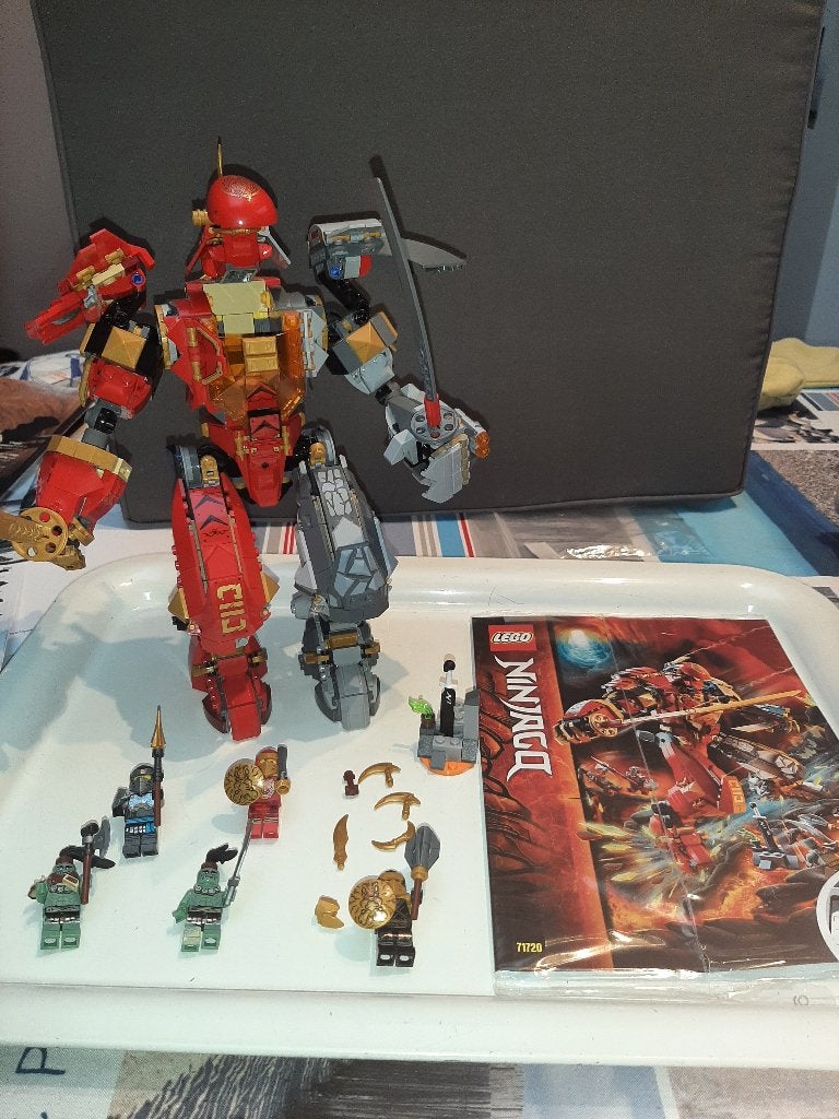 Set Lego Ninjago 71720 Firestone Mech, Enlèvement ou Envoi, Lego, Ensemble complet, Comme neuf