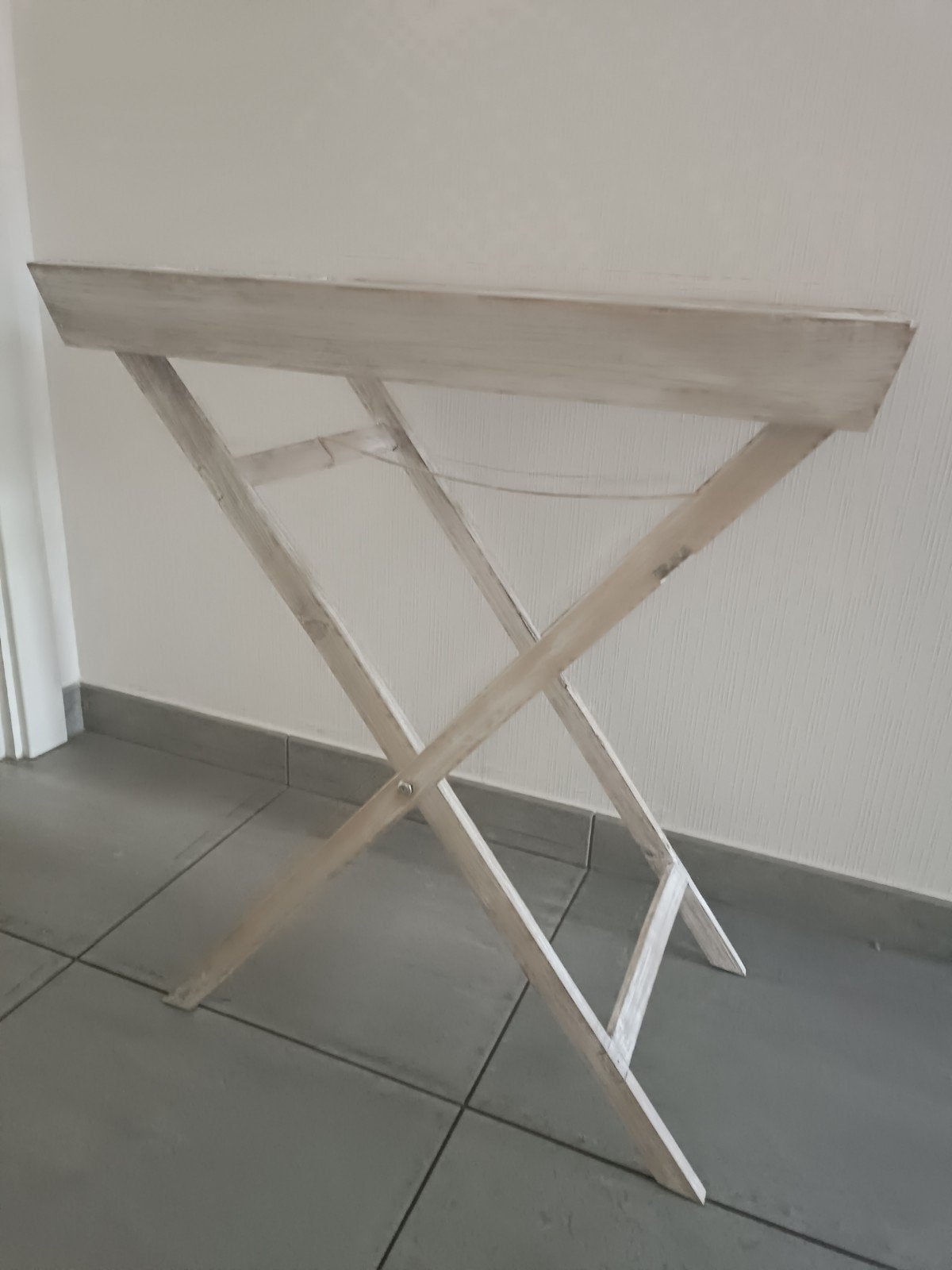 Desserte plateau en bois - neuve, Neuf, 25 à 50 cm, 50 à 100 cm, Enlèvement
