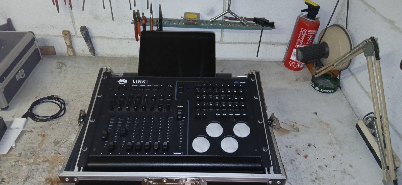 ADJ Link controller incl Ipad, Ophalen, Zo goed als nieuw, Licht