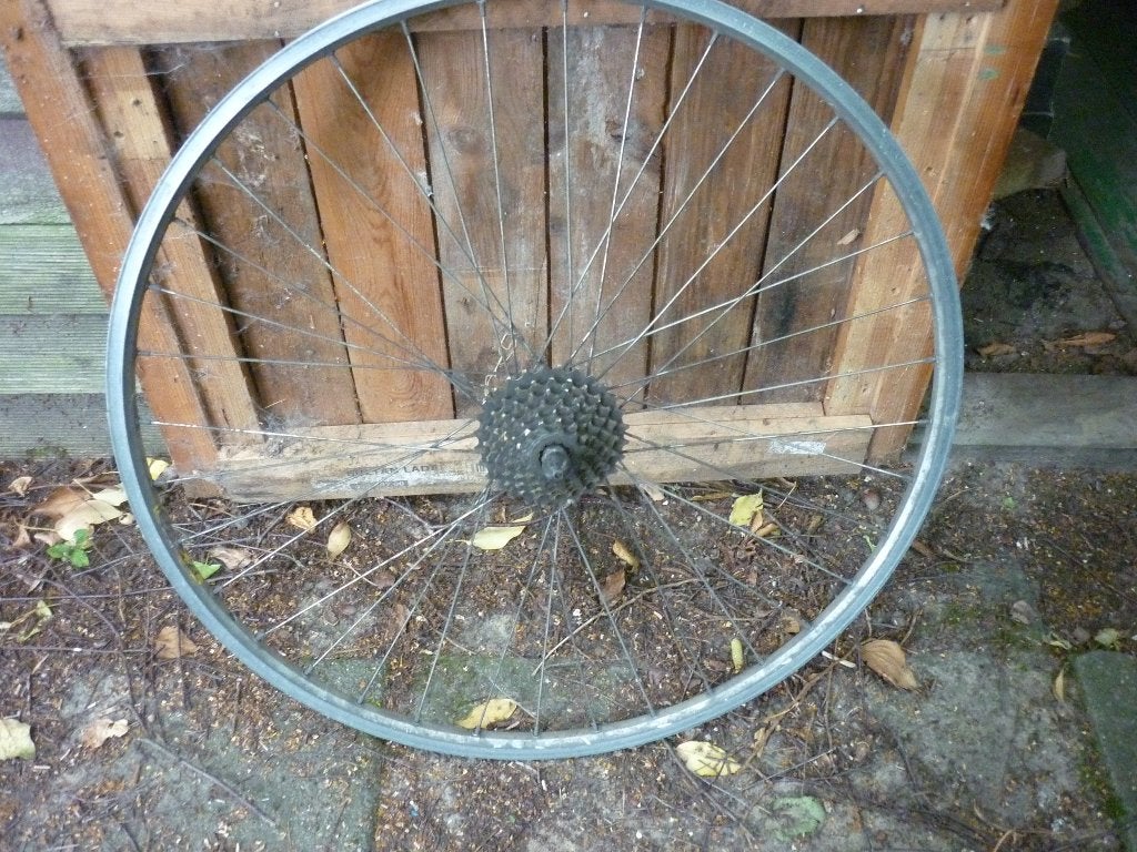 Roue arrière de vélo à 8 vitesses, Enlèvement, Utilisé, Stadsfiets