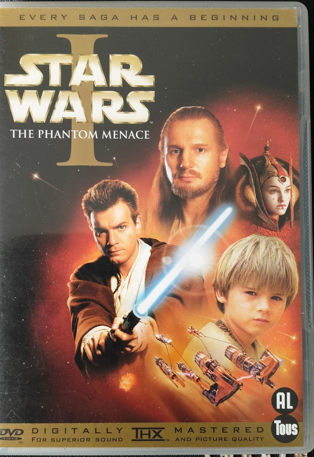 Star Wars 1 - The Phantom Menace ( 2 disc edition), CD & DVD, Tous les âges, Néerlandais, Science-Fiction, Comme neuf