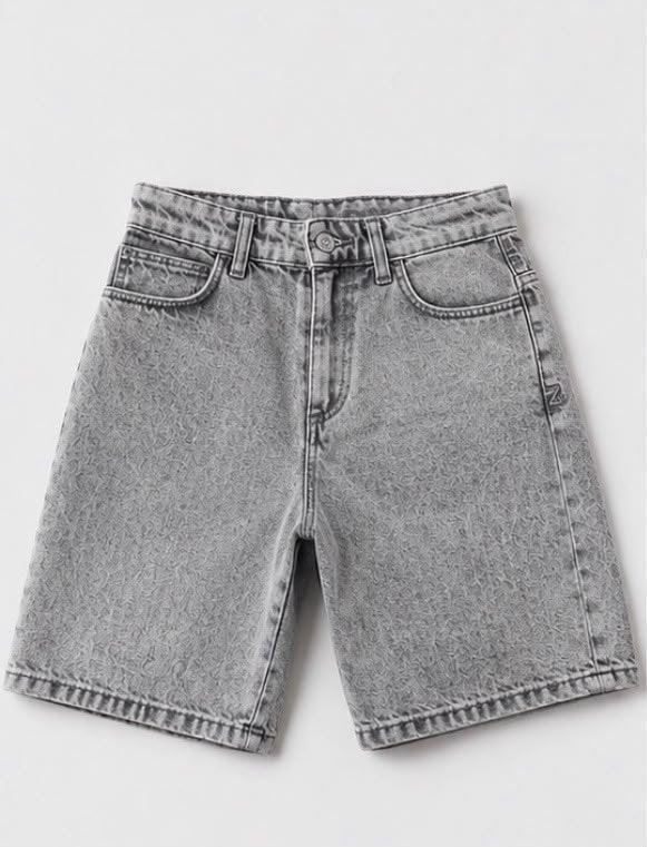 Zadig & Voltaire Zadig Denim – Short en jean gris – Taille14, Kinderen en Baby's, Kinderkleding | Overige, Ophalen of Verzenden