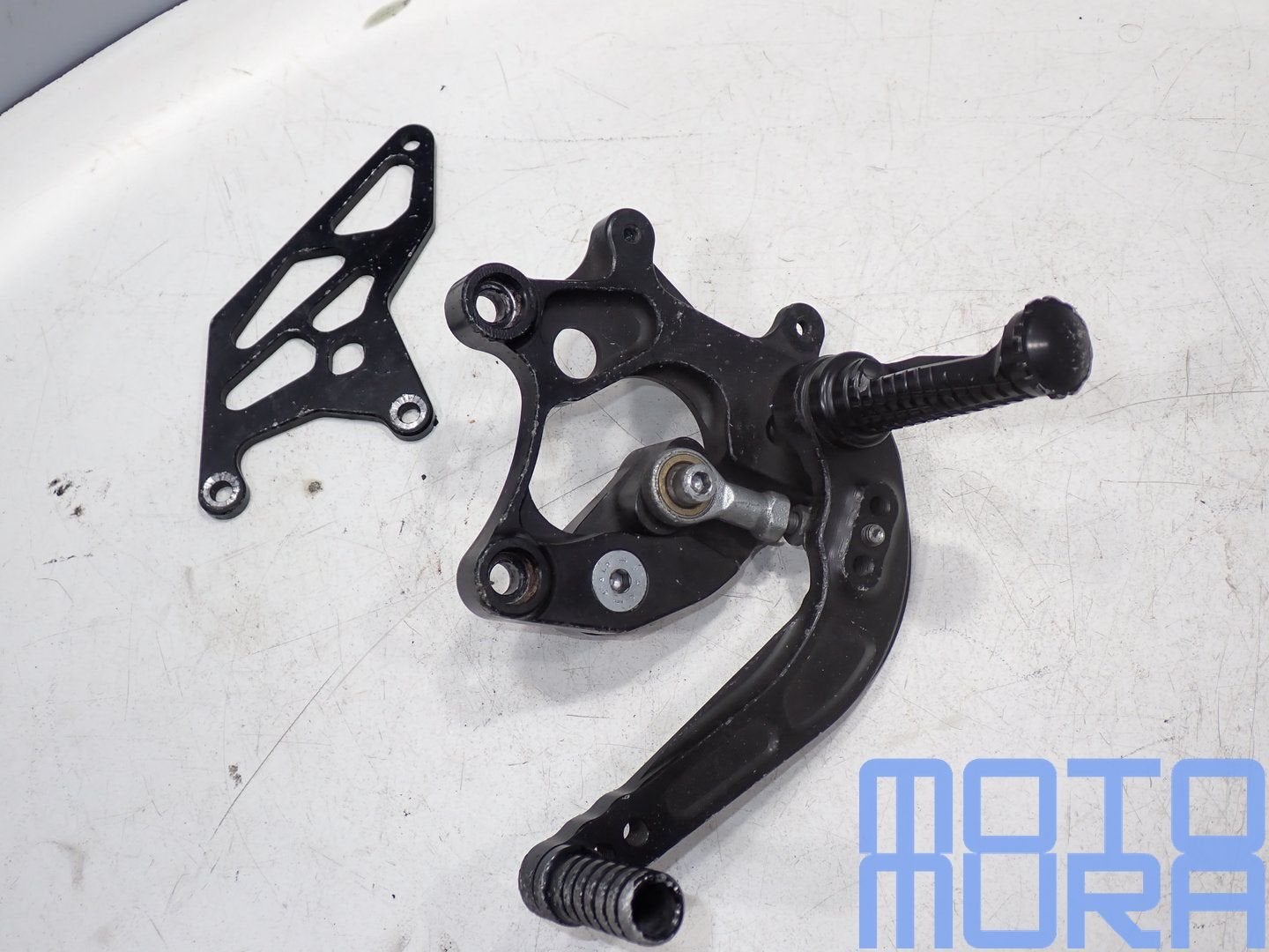 Ducati 848 1098 1198 2007 - 2013 race voetsteun links linker, Motoren, Ophalen of Verzenden, -, -, -
