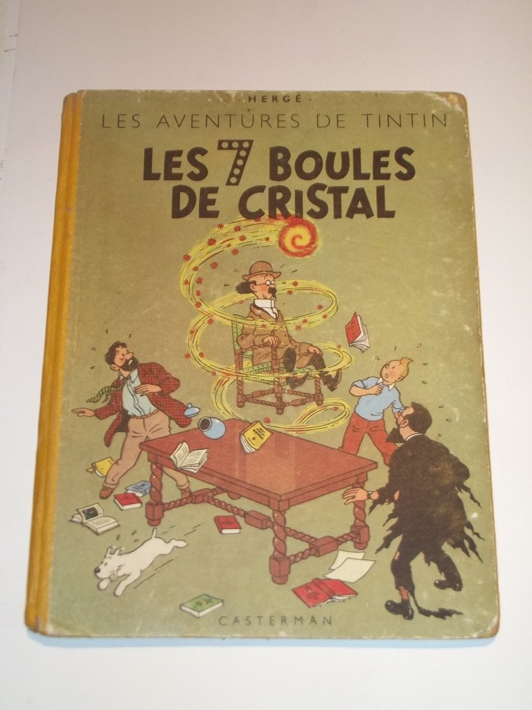 Tintin : Les 7 Boules de Cristal, Livres, BD, Une BD, Enlèvement ou Envoi, Utilisé, Hergé.