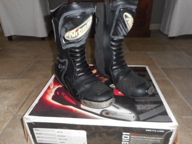 NITRO race boots (als nieuw) 43, Motoren, Ophalen, Heren, Nitro, Laarzen