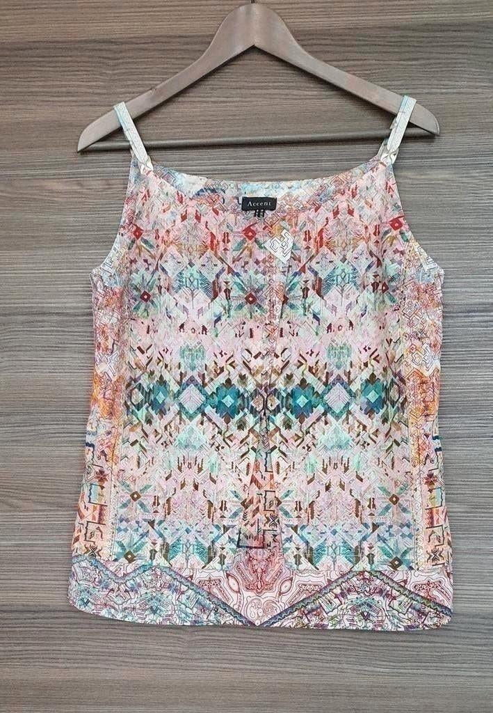 Top coloré, Accent, taille 38, parfait état, Enlèvement ou Envoi, Neuf, Taille 38/40 (M)