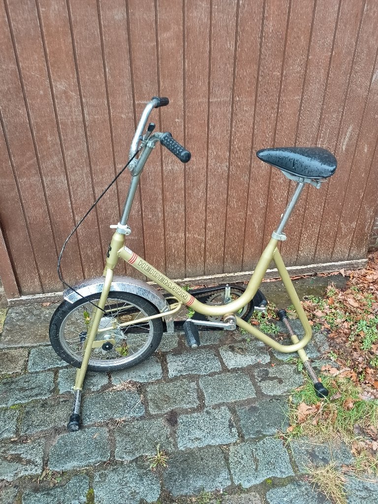 Heidemann hometrainer/oefenfiets., Verzamelen, Overige Verzamelen, Ophalen, Gebruikt