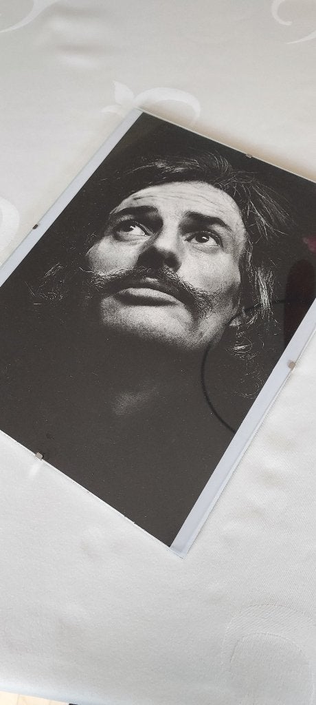 oude foto Jean Ferrat, Verzamelen, Foto's en Prenten, Verzenden, Gebruikt, Foto