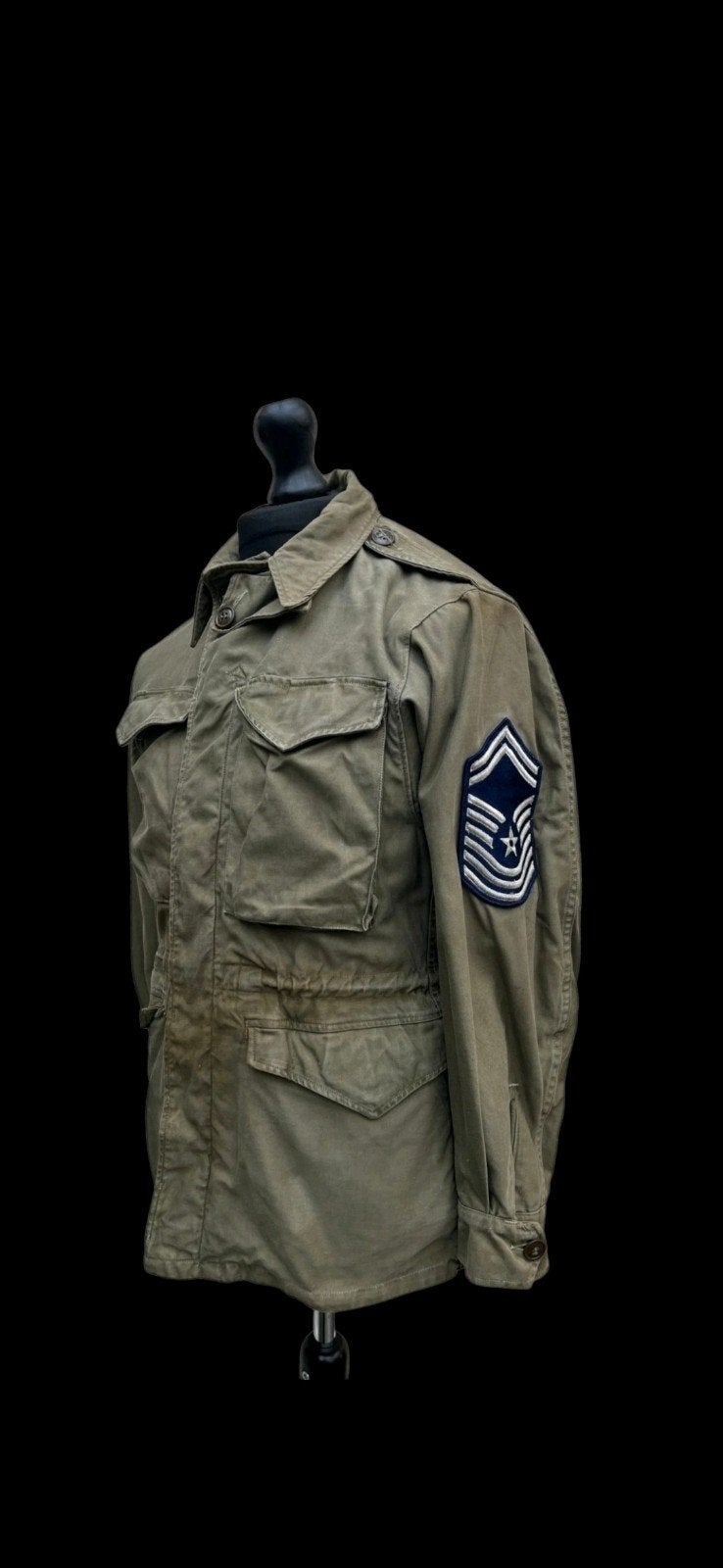 USAAF M-1943 field jacket WWII, Ophalen of Verzenden, Luchtmacht