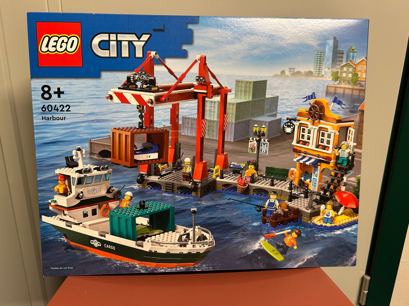 Lego 60422 Haven met kraan, Ophalen of Verzenden, Nieuw, Lego