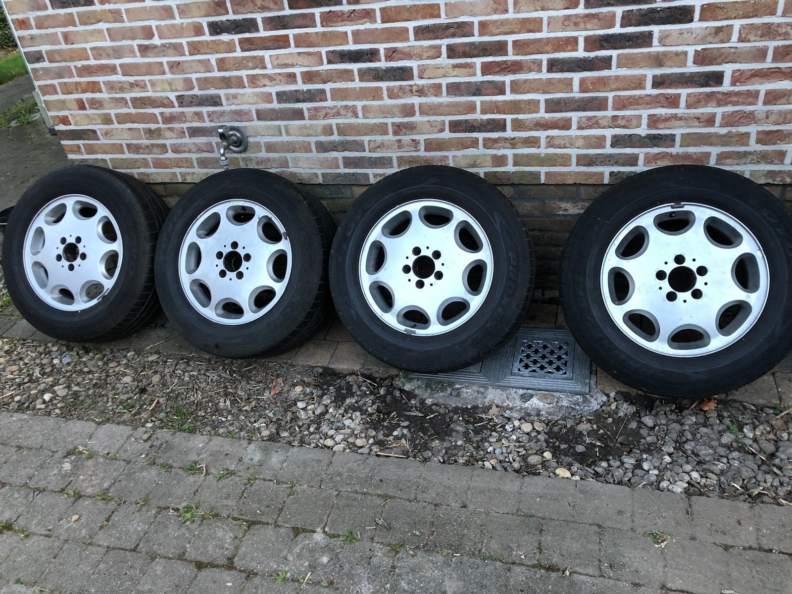 Mercedes S-Klasse 8 loch velgen, Enlèvement, Utilisé, 16 pouces, Jante(s)