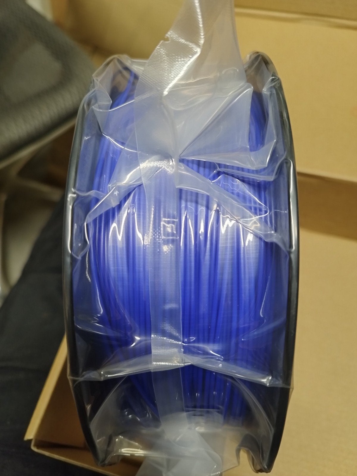 Filament PLA 1,75 mm - 1 kg bleu - RoHS - NOUVEAU !, Neuf, Enlèvement ou Envoi, Filament PLA 1.75 Mm - blauw, Geen idee