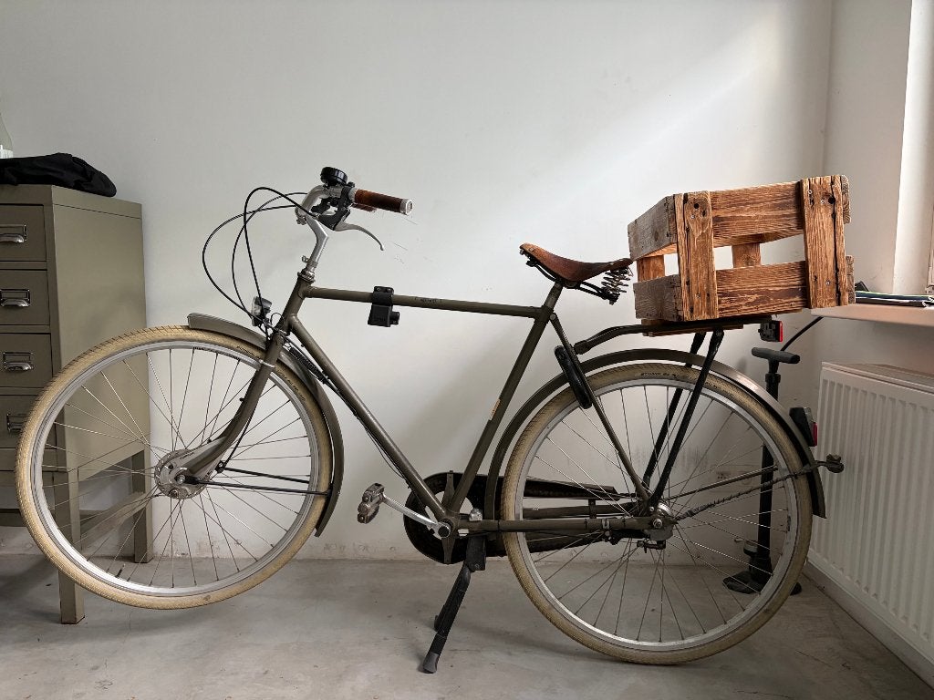 Vélo pour homme Achielle en vert olive, Autres marques, Vitesses, 57 à 61 cm, Enlèvement