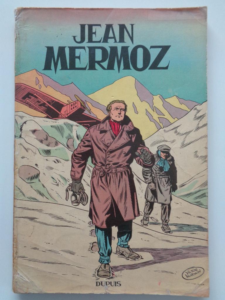 Jean Mermoz (Hubinon/Charlier) - 1e dr. 1956, Boeken, Stripverhalen, Ophalen of Verzenden