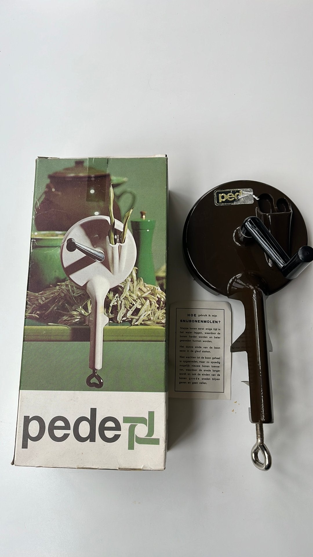 Snijbonen molentje, Ophalen, Zo goed als nieuw