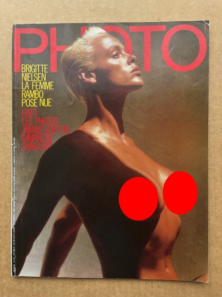 PHOTO Magazine - Brigitte Nielsen - No244 - 1988, Enlèvement ou Envoi