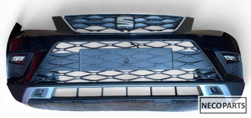 SEAT ATECA VOORBUMPER COMPLEET ORIGINEEL ALLES LEVERBAAR!!!, -, Utilisé, -, Seat