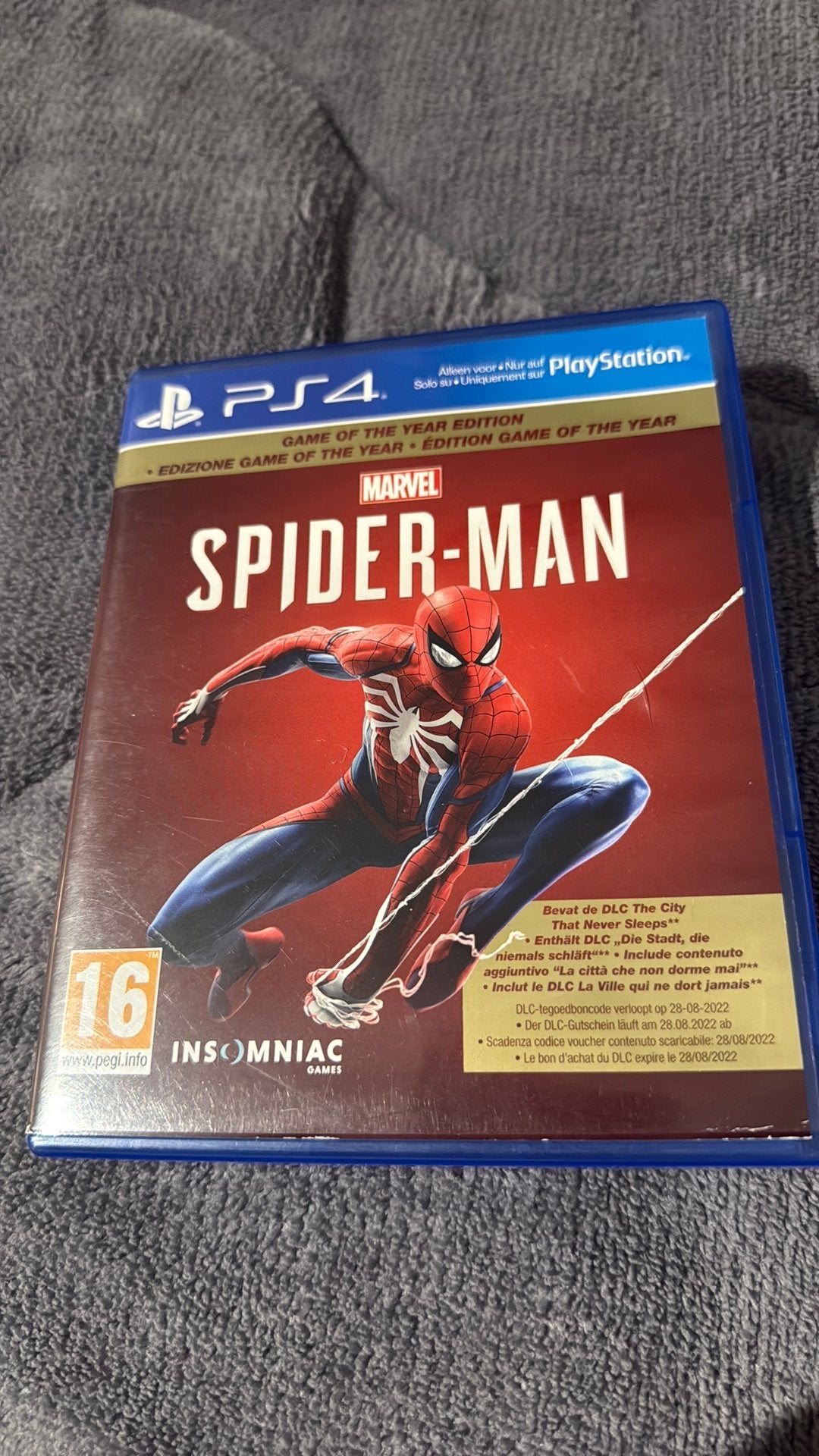 Spiderman  playstation 4, Games en Spelcomputers, Avontuur en Actie, 1 speler, Ophalen of Verzenden, Zo goed als nieuw