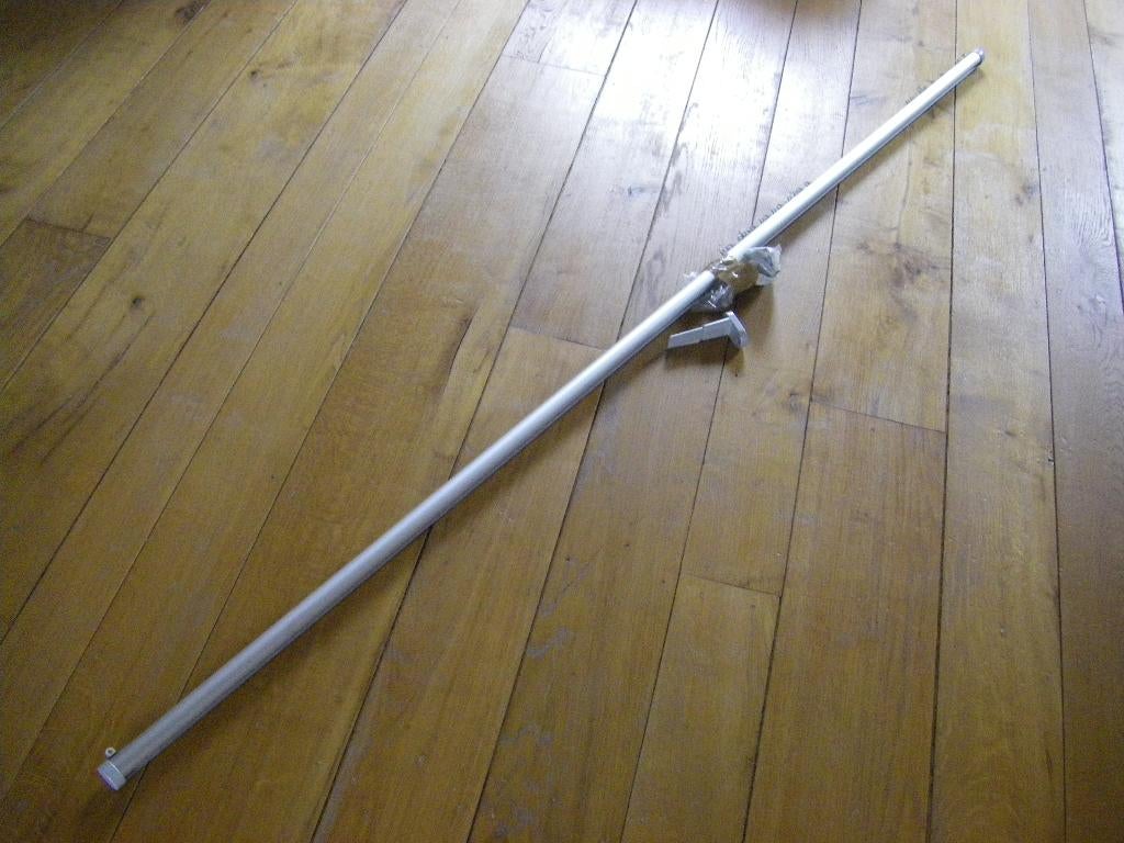 Railroede om gordijn op te hangen, Ophalen, Gebruikt, Grijs