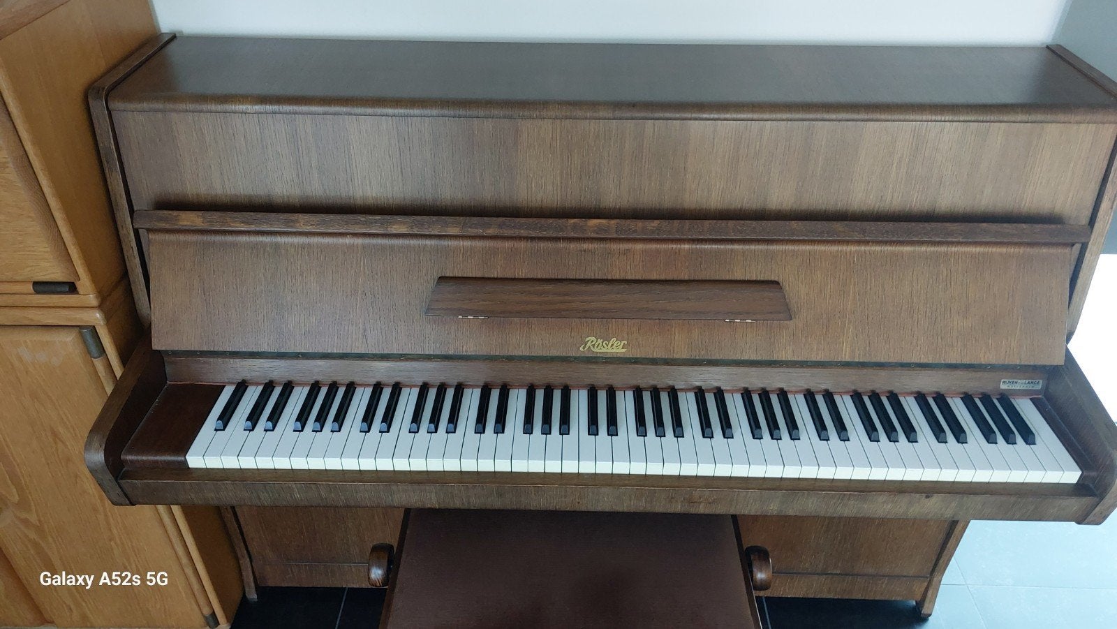 Akoestische piano Rönisch., Enlèvement, Utilisé, Brun, Piano