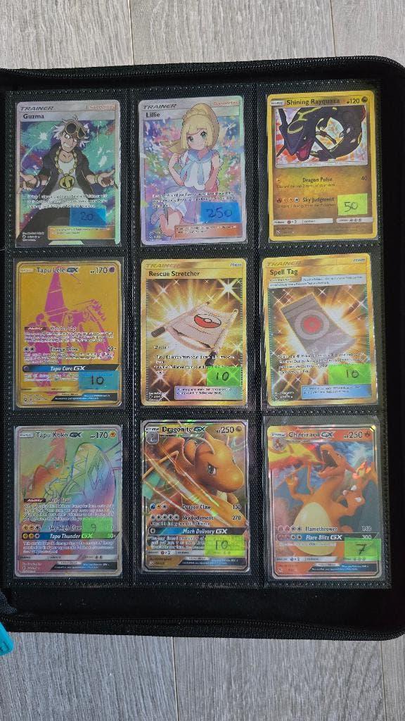 Pokemon kaarten oudere series, Ophalen of Verzenden, Gebruikt, Meerdere kaarten, Foil