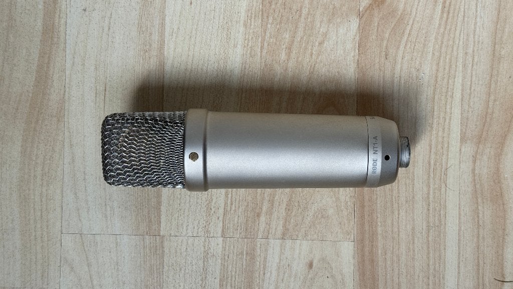 NT1-A ronde microfoon + warme audio-arm, Muziek en Instrumenten, Ophalen of Verzenden, Zo goed als nieuw, Zangmicrofoon