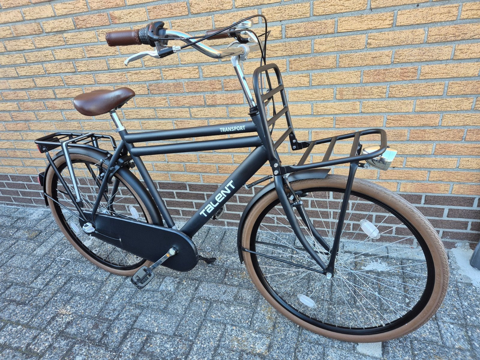 Herenfiets 28 inch, Fietsen en Brommers, 53 tot 57 cm, Ophalen, Zo goed als nieuw, Versnellingen