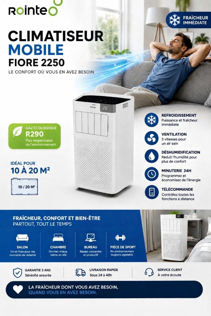 Airconditioner, Minder dan 60 m³, Timer, Nieuw, 3 snelheden of meer