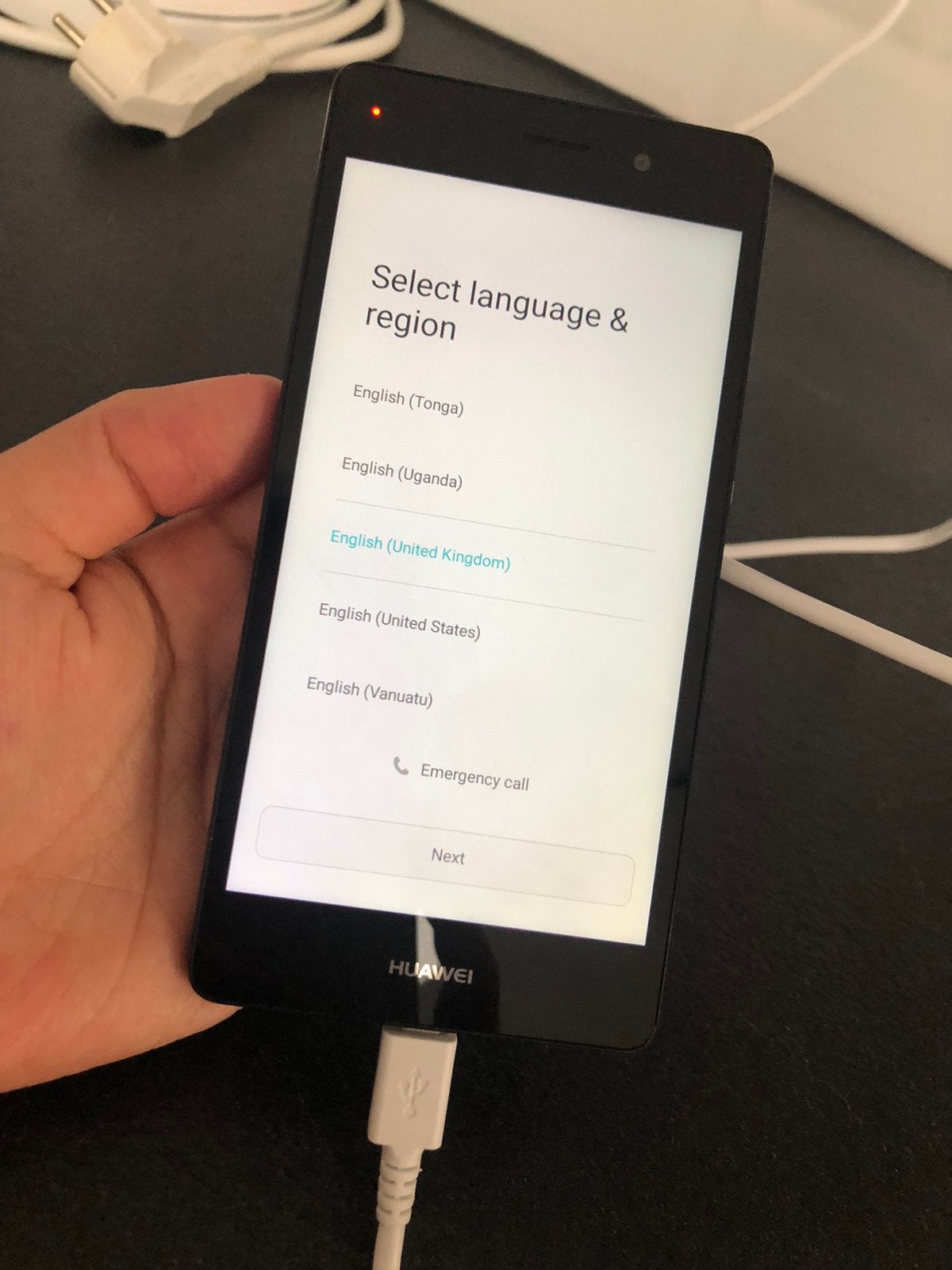 Huawei P8 – zwart in goede staat!, Telecommunicatie, Ophalen, Zo goed als nieuw, Zwart, Touchscreen