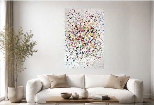 Énergie gratuite, Antiquités & Art, Art | Peinture | Abstraite, Enlèvement