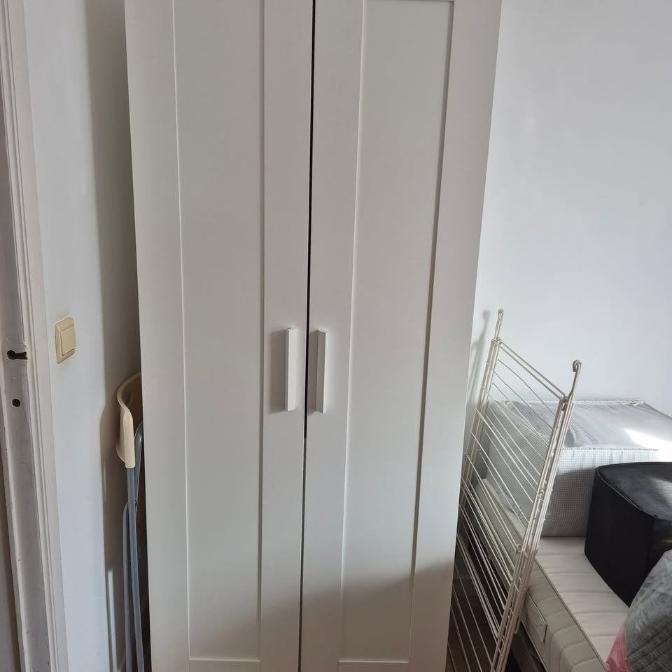 Ikea Brimnes kledingkast twee deuren, Ophalen, Gebruikt, Met deur(en), 150 tot 200 cm